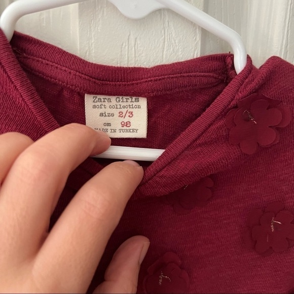 𝅺ZARA|BABY Girl long sleeve shirt/blouse-Size 2-3 years - Picture 6 of 6